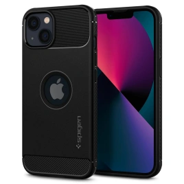Чехол Spigen Rugged Armor для iPhone 13 (ACS03518) Matte Black