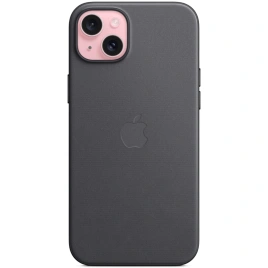 Чехол Apple FineWoven with MagSafe для iPhone 15 Plus Black