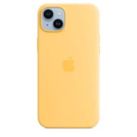 Силиконовый чехол Apple MagSafe для iPhone 14 Sunglow