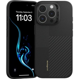 Чехол Benks Montage ArmorAir Case built with Kevlar для iPhone 16 Pro Black