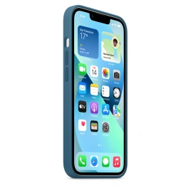 Силиконовый чехол Apple MagSafe для iPhone 13 Полярная лазурь