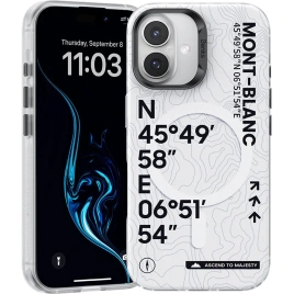 Чехол Benks Phone Case для iPhone 16 Mt. Blanc