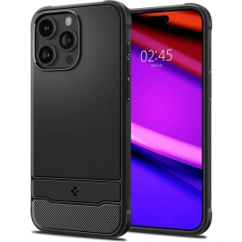Чехол Spigen Rugged Armor Mag Magsafe для iPhone 15 Pro Max (ACS06561) Matte Black