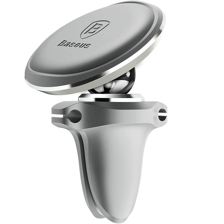 Автомобильный держатель Baseus Magnetic Air Vent Car Mount Holder (SUGX-A0S) Silver фото 2