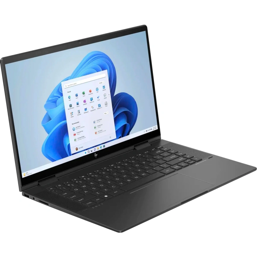Ноутбук HP Envy x360 15-fh0003ci 15.6 FHD IPS/ R5-7530U/16Gb/1Tb SSD (8F919EA) Black фото 4