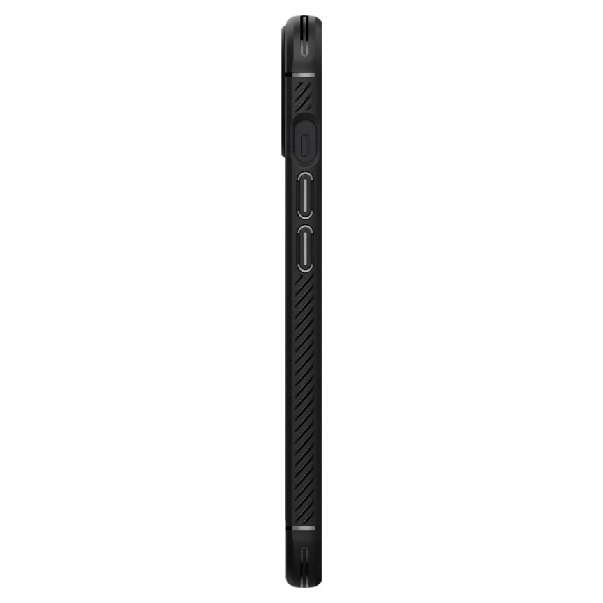 Чехол Spigen Rugged Armor для iPhone 13 (ACS03518) Matte Black фото 3