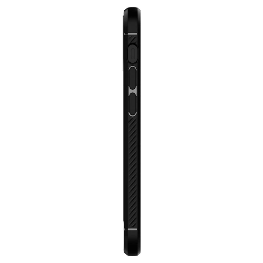 Чехол Spigen Rugged Armor для iPhone 12 Mini ( ACS01743) Black фото 4