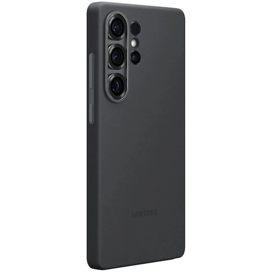 Чехол Samsung Silicone Case для Galaxy S25 Ultra Black фото 2