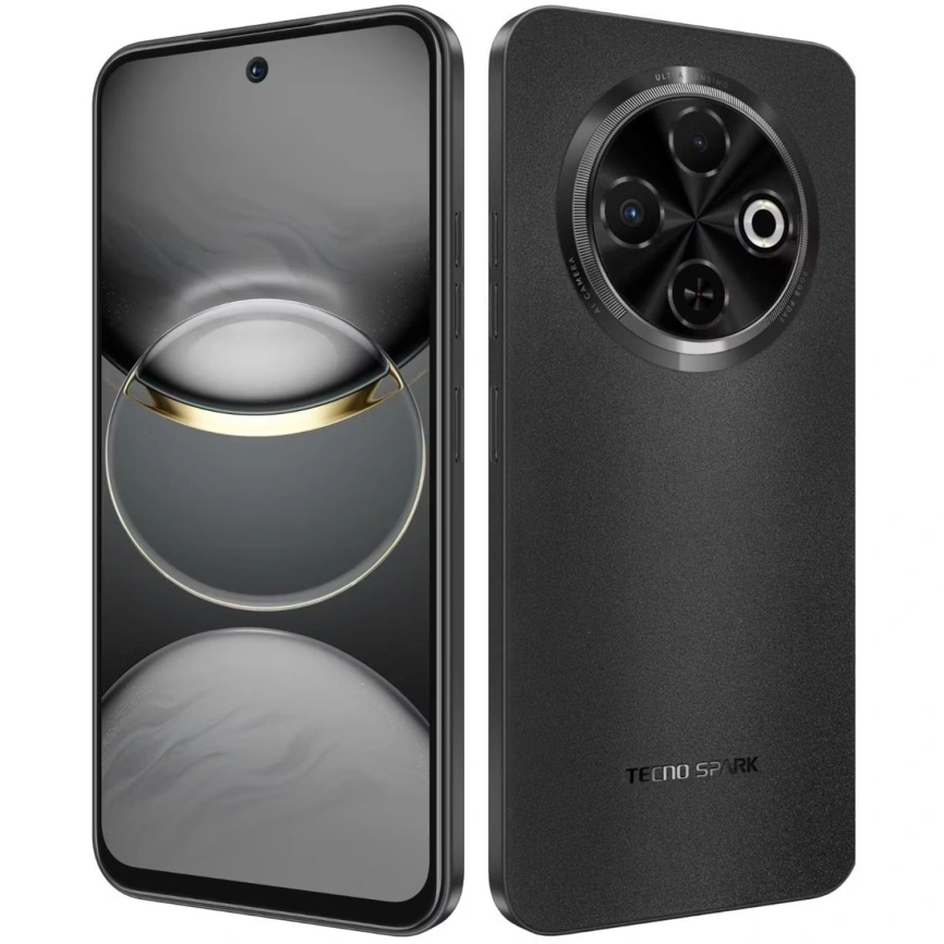 Смартфон Tecno Spark 30С 4/128Gb Orbit Black фото 2