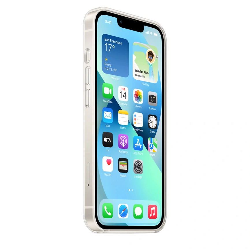 Прозрачный чехол Apple MagSafe для iPhone 13 фото 2