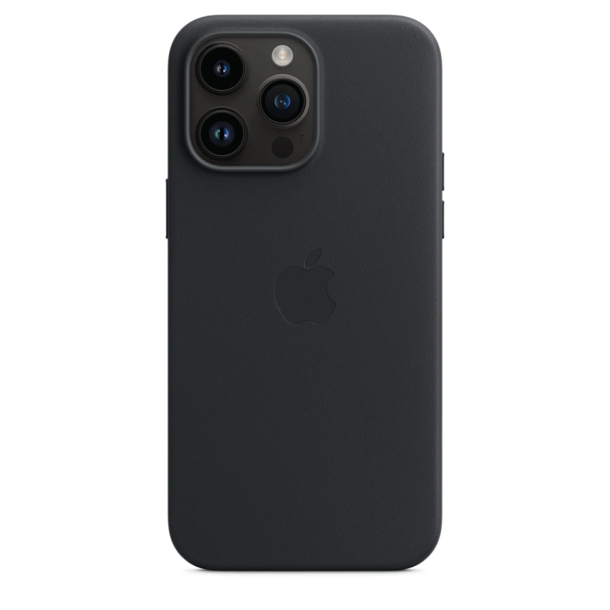 Кожаный чехол Apple MagSafe для iPhone 14 Pro Midnight фото 1
