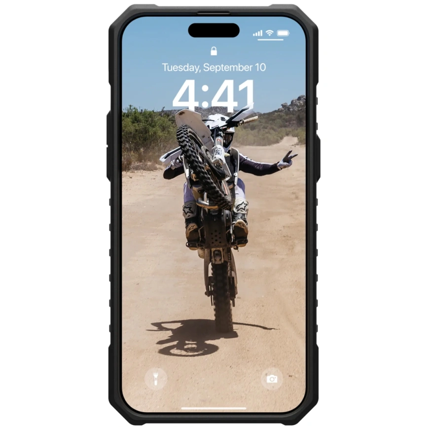 Чехол UAG с поддержкой MagSafe Pathfinder для iPhone 15 Pro Ash (114281113131) фото 4