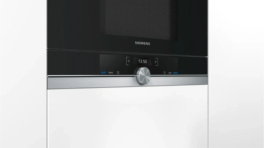 Микроволновая печь Siemens BF634LGS1 Silver фото 2