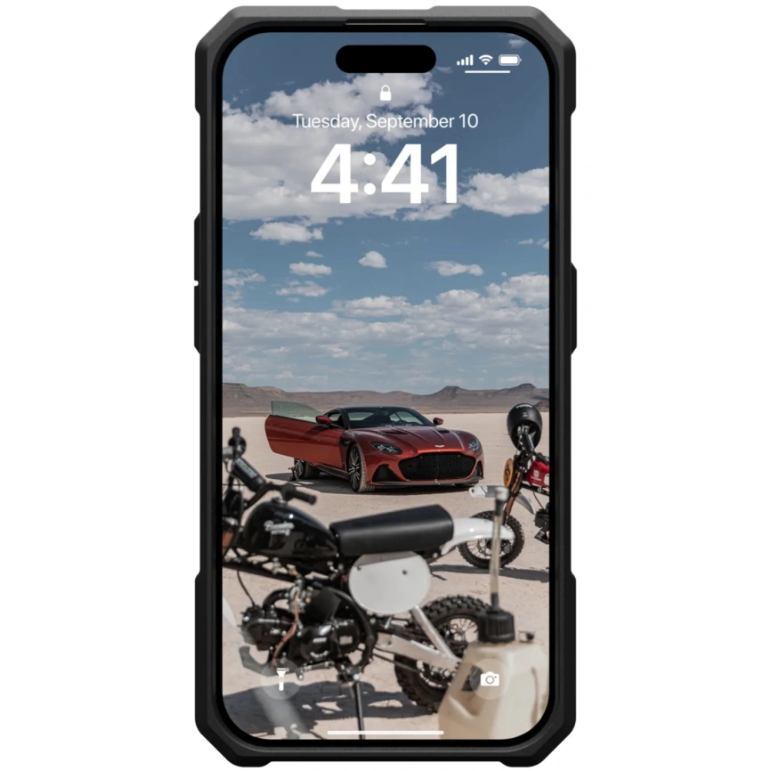 Чехол UAG с поддержкой MagSafe Monarch Pro для iPhone 15 Pro Kevlar Black (114221113940) фото 5