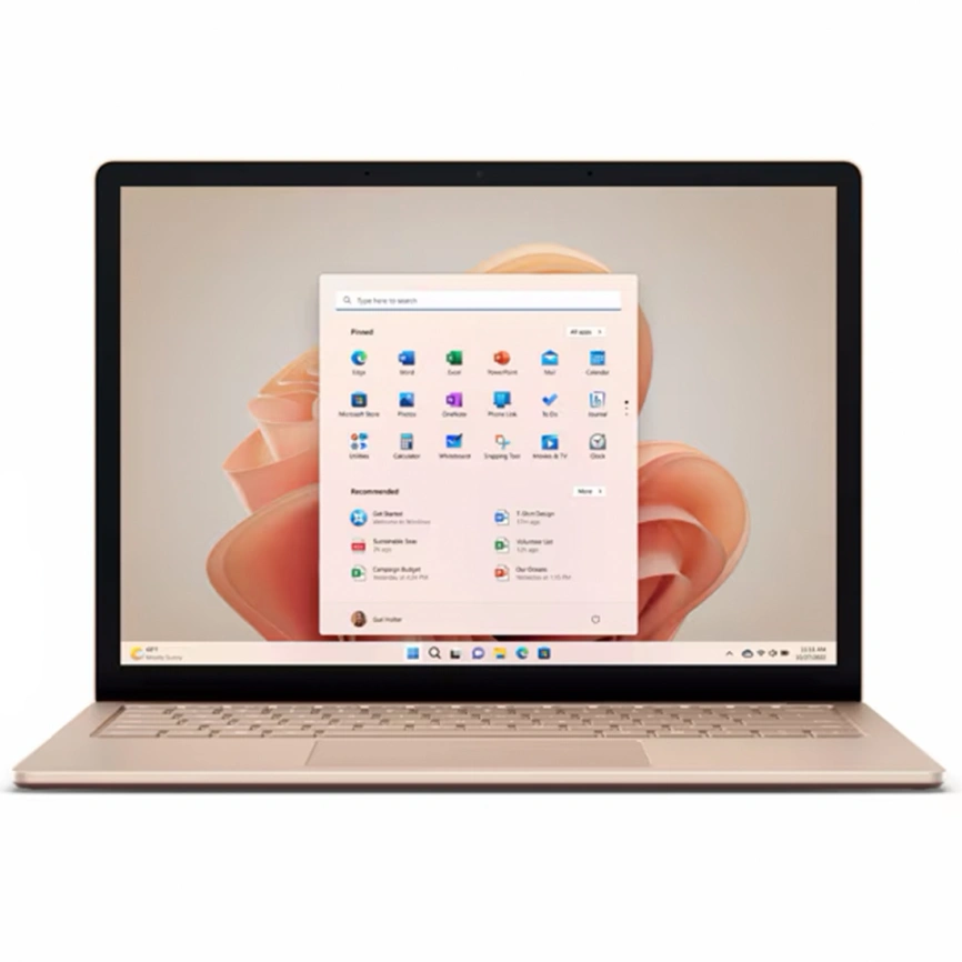 Ноутбук Microsoft Surface Laptop 5 13.5 QHD IPS/ i5-1235U/16Gb/512Gb SSD Sandstone Metal фото 1