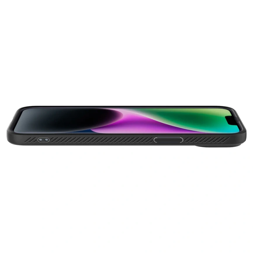 Чехол Spigen Liquid Air для iPhone 14 Plus (ACS04891) Matte Black фото 7