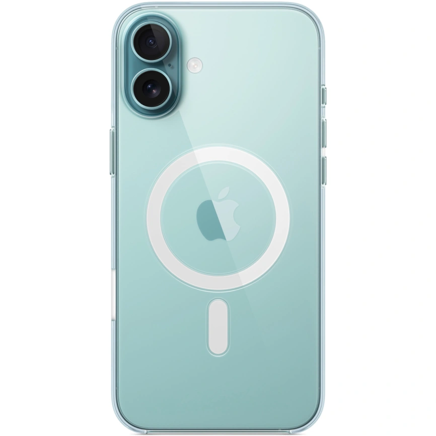 Чехол Apple Case With MagSafe для iPhone 16 Plus Clear фото 3