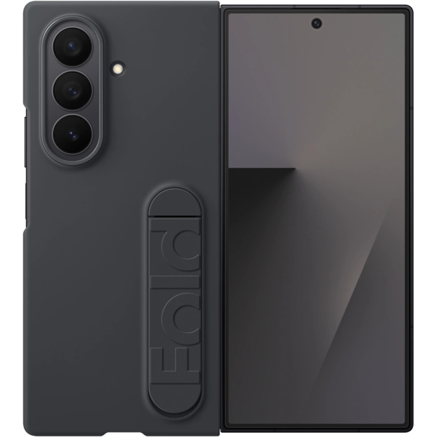 Чехол Samsung Silicone Case для Galaxy Z Fold7 Black фото 2