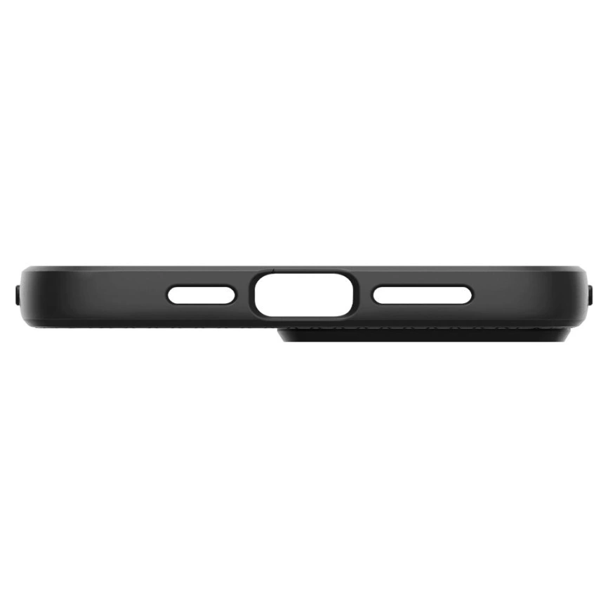 Чехол Spigen Liquid Air для iPhone 13 Pro (ACS03258) Matte Black фото 7
