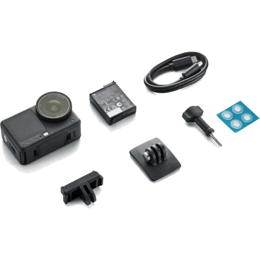 Экшн-камера DJI Osmo Action 6 Standard Combo Black фото 2