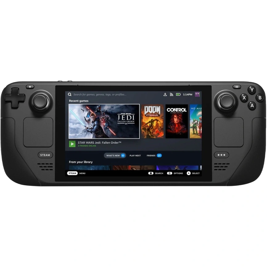 Игровая приставка Valve Steam Deck 512Gb Black фото 1
