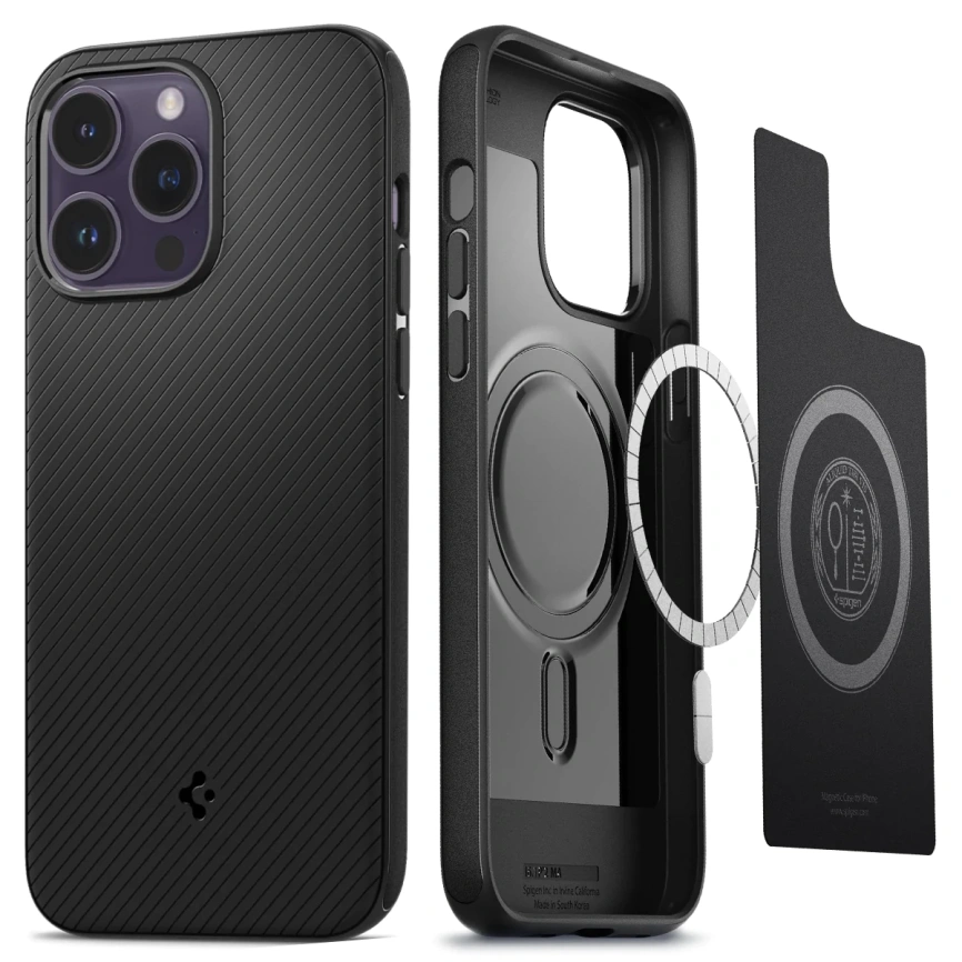 Чехол Spigen Mag Armor для iPhone 14 Pro (ACS04989) Matte Black фото 10