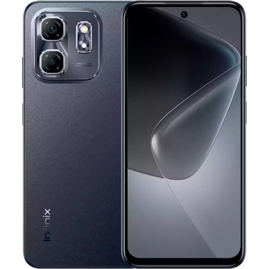 Смартфон Infinix Hot 50i 4/256Gb Sleek Black фото 1