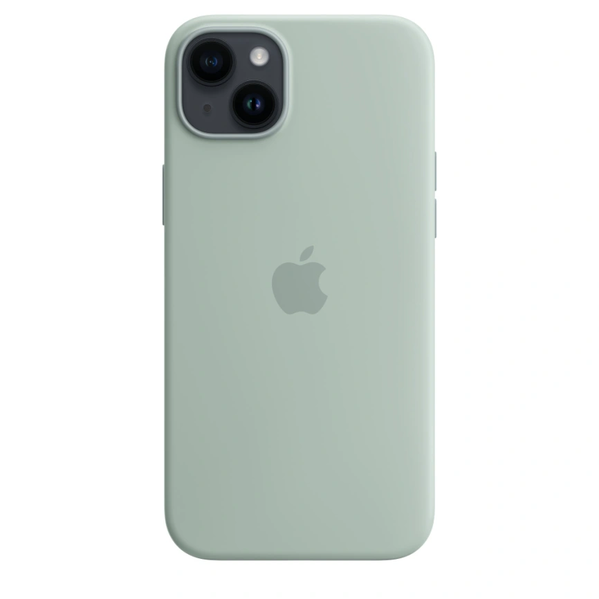 Силиконовый чехол Apple для iPhone 14 Plus Succulent фото 1