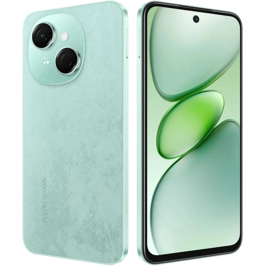 Смартфон Tecno Spark Go 1 4/128Gb Lime Green фото 2