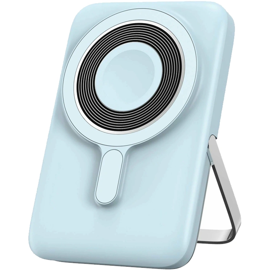 Внешний аккумулятор WiWU Elite Series Magsafe Wi-P018 10000 mAh Light Blue фото 1